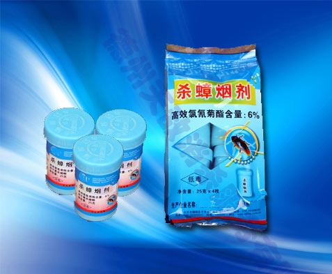 山东6%高效氯氰菊酯杀蟑烟剂